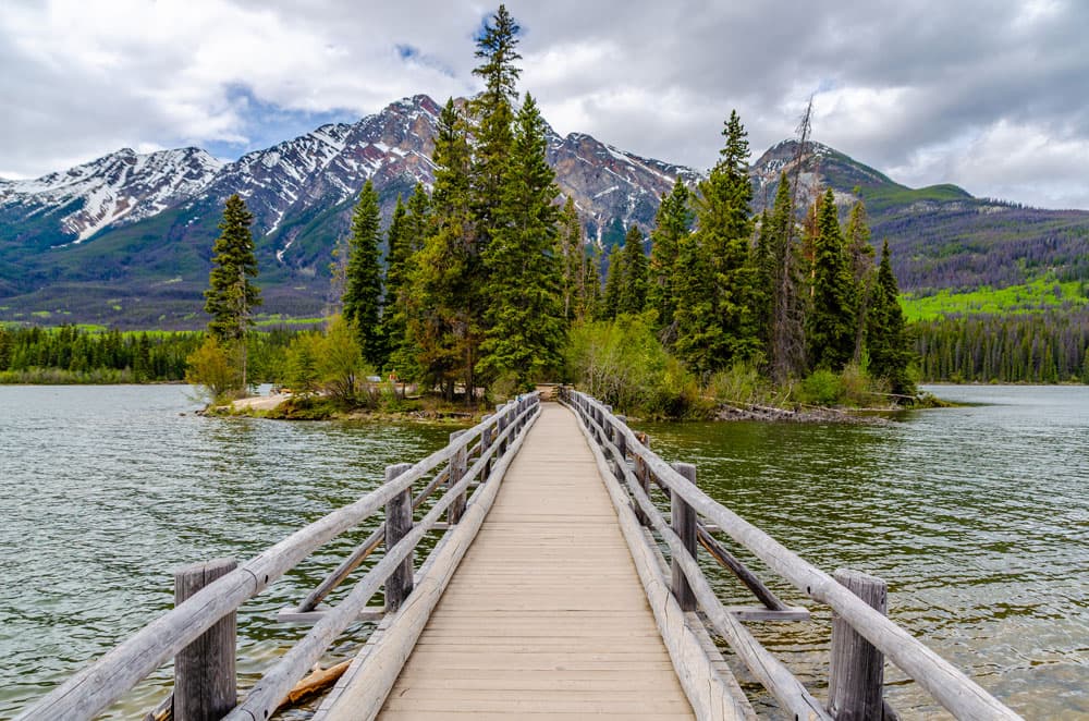 Paysage du parc national de Jasper
