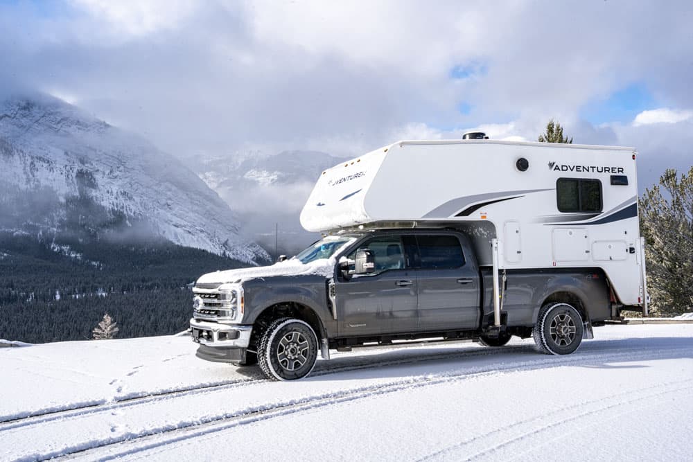 camper hiver canada
