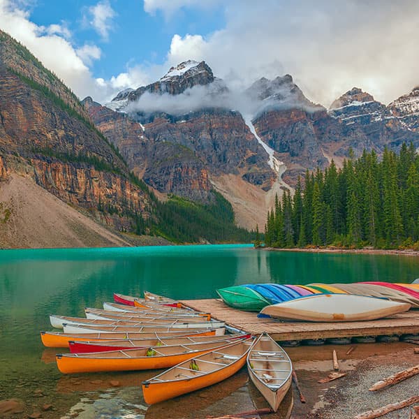 Road trip en camping-car en Alberta