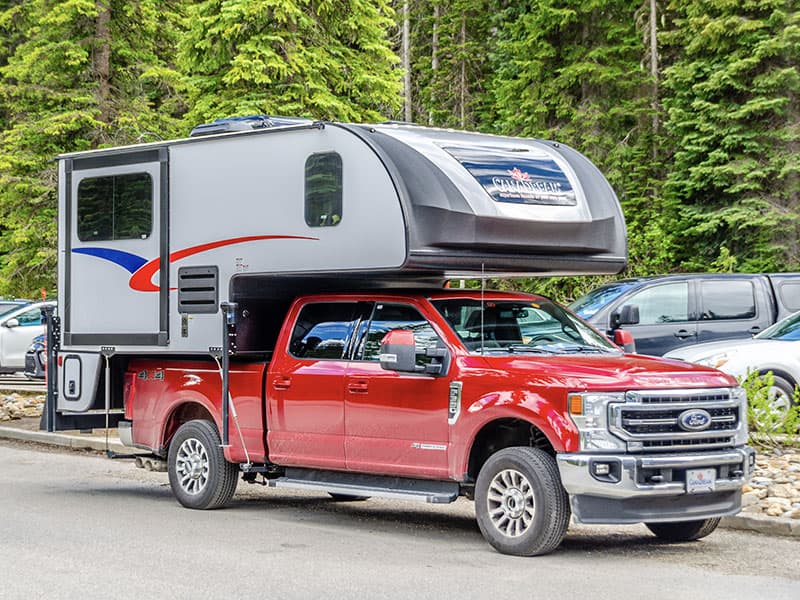 Camper sur pickup